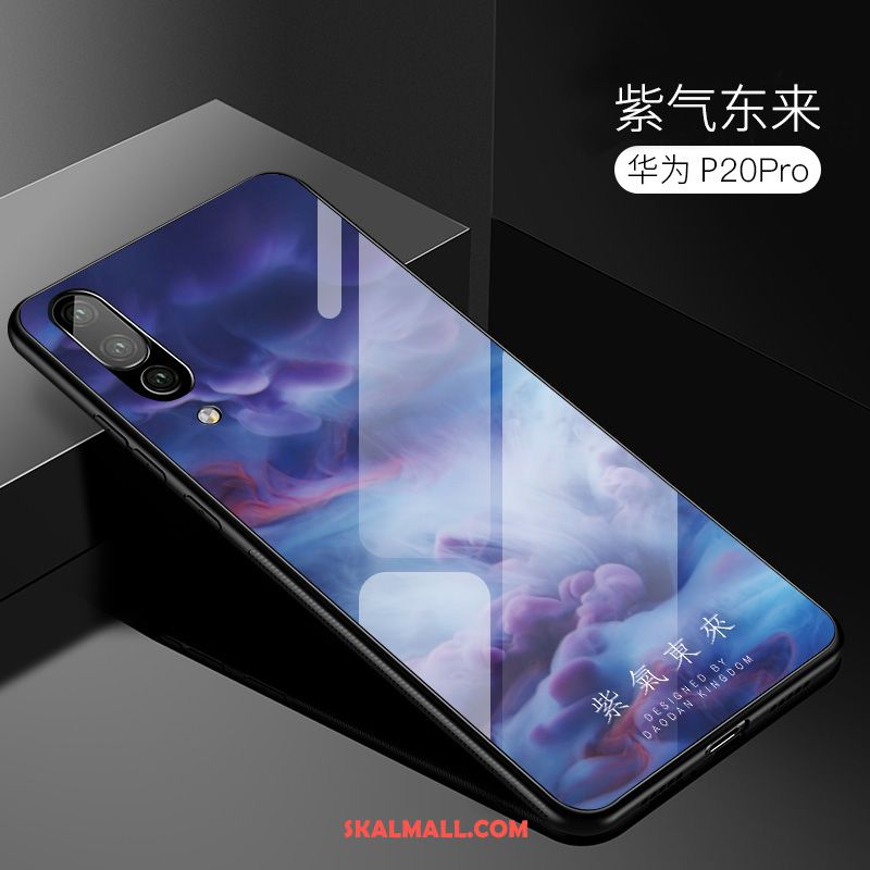 Huawei P20 Pro Skal Kreativa Mobil Telefon Grön Glas All Inclusive Billig