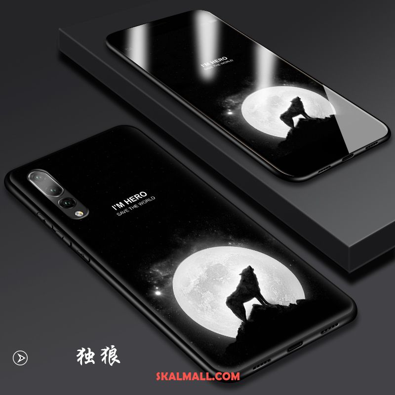 Huawei P20 Pro Skal Personlighet Fallskydd Mobil Telefon Nubuck Mjuk Rabatt