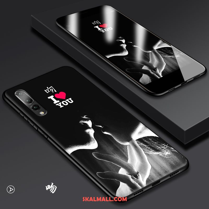 Huawei P20 Pro Skal Personlighet Fallskydd Mobil Telefon Nubuck Mjuk Rabatt