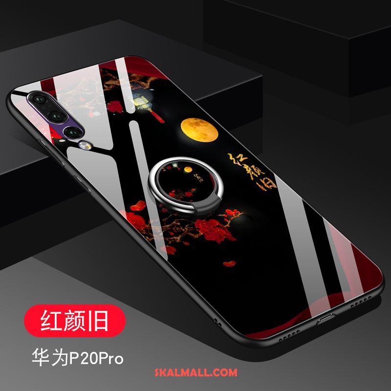 Huawei P20 Pro Skal Ring Purpur Mode Mobil Telefon Trend Fodral Billiga