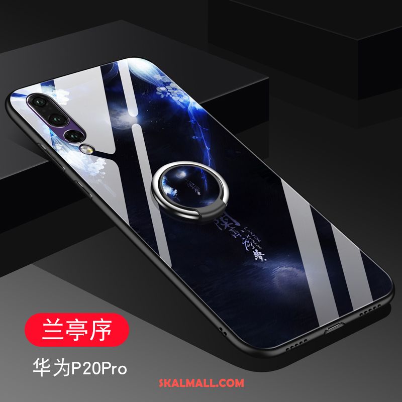 Huawei P20 Pro Skal Ring Purpur Mode Mobil Telefon Trend Fodral Billiga
