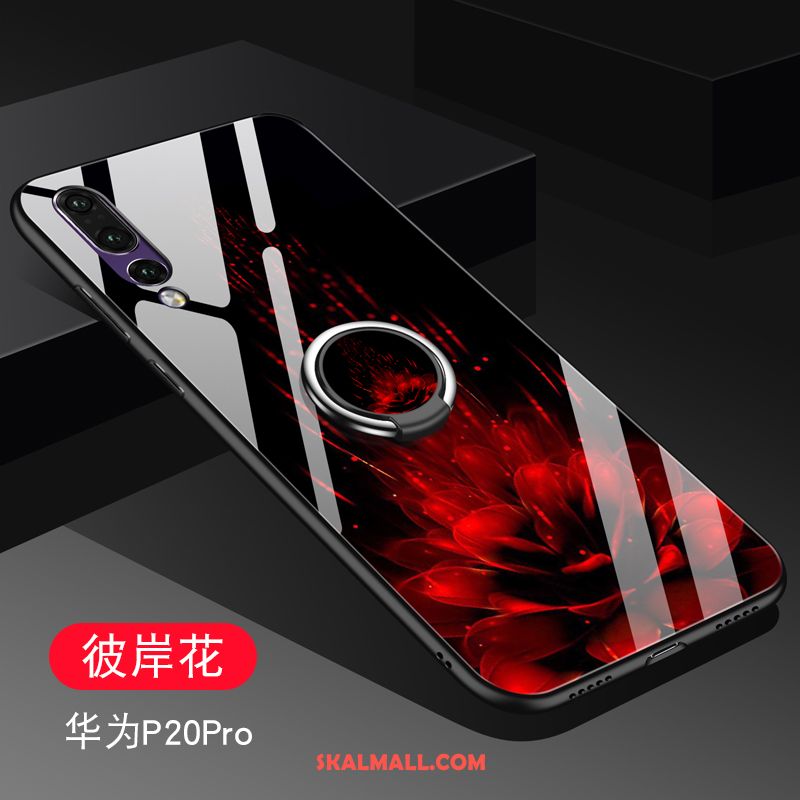 Huawei P20 Pro Skal Ring Purpur Mode Mobil Telefon Trend Fodral Billiga