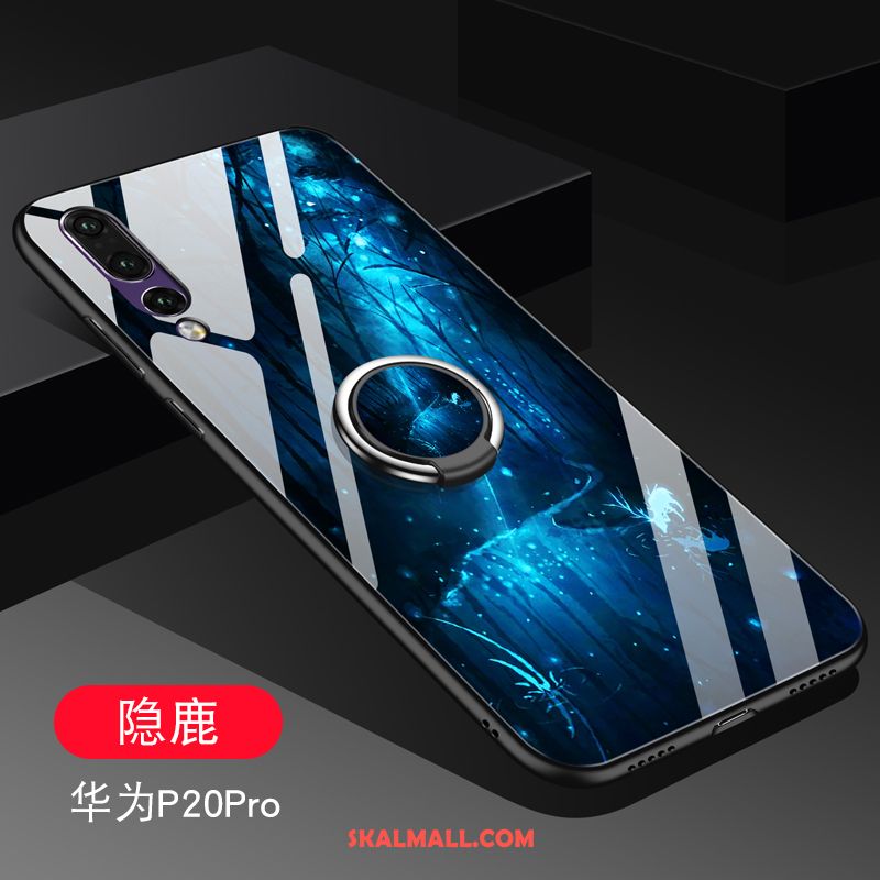 Huawei P20 Pro Skal Ring Purpur Mode Mobil Telefon Trend Fodral Billiga