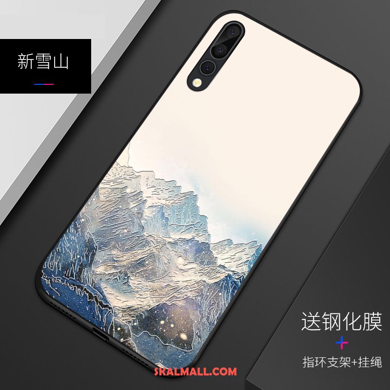 Huawei P20 Pro Skal Tunn Mobil Telefon Mjuk Nubuck Skydd Fodral Rea