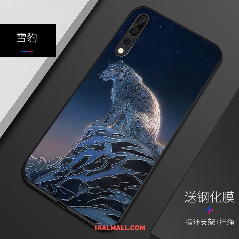 Huawei P20 Pro Skal Tunn Mobil Telefon Mjuk Nubuck Skydd Fodral Rea