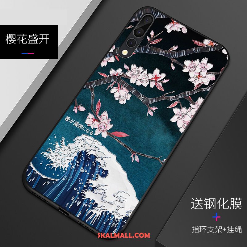 Huawei P20 Pro Skal Tunn Mobil Telefon Mjuk Nubuck Skydd Fodral Rea