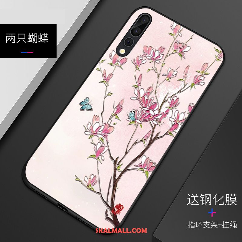 Huawei P20 Pro Skal Tunn Mobil Telefon Mjuk Nubuck Skydd Fodral Rea