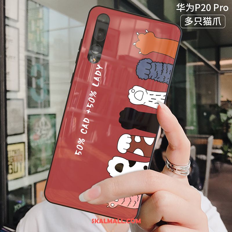 Huawei P20 Pro Skal Vacker Röd Personlighet Trend Kreativa Fodral Online