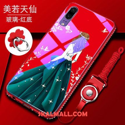 Huawei P20 Skal Mobil Telefon Glas Strass Silikon All Inclusive Rea