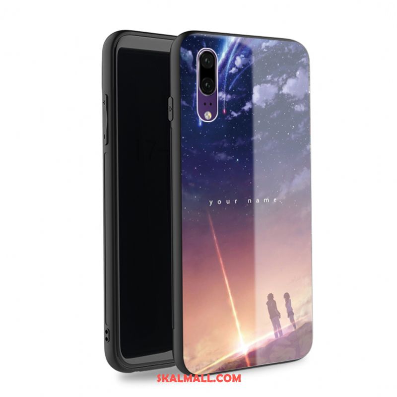 Huawei P20 Skal Personlighet Tecknat Fallskydd Mode Mönster Butik