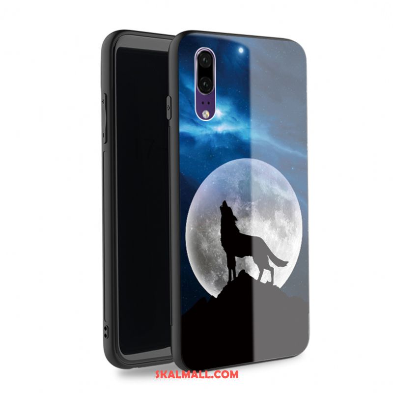 Huawei P20 Skal Personlighet Tecknat Fallskydd Mode Mönster Butik