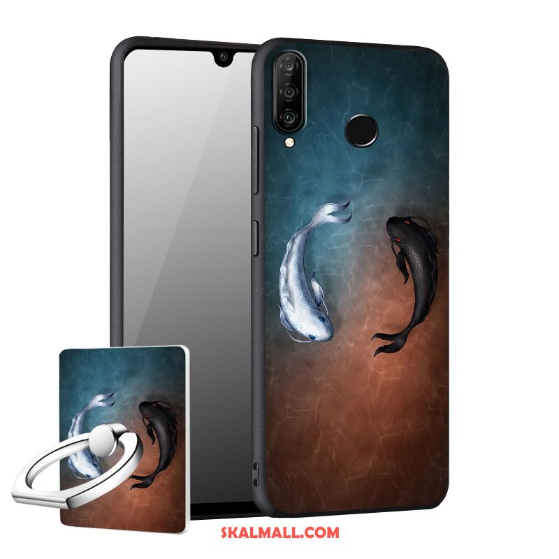 Huawei P30 Lite Skal Nubuck Skydd Mjuk Mobil Telefon Fallskydd Online