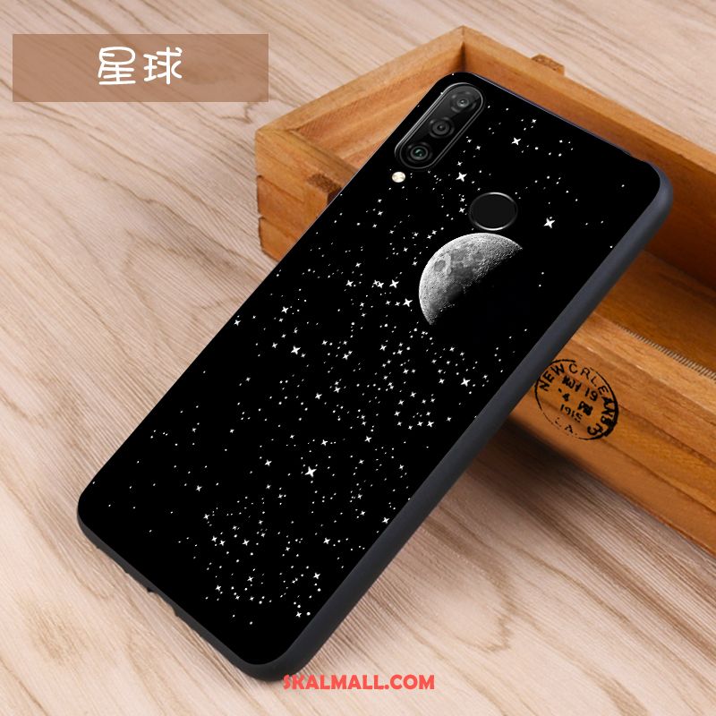 Huawei P30 Lite Skal Skydd Trend Nubuck Kreativa Silikon Rea