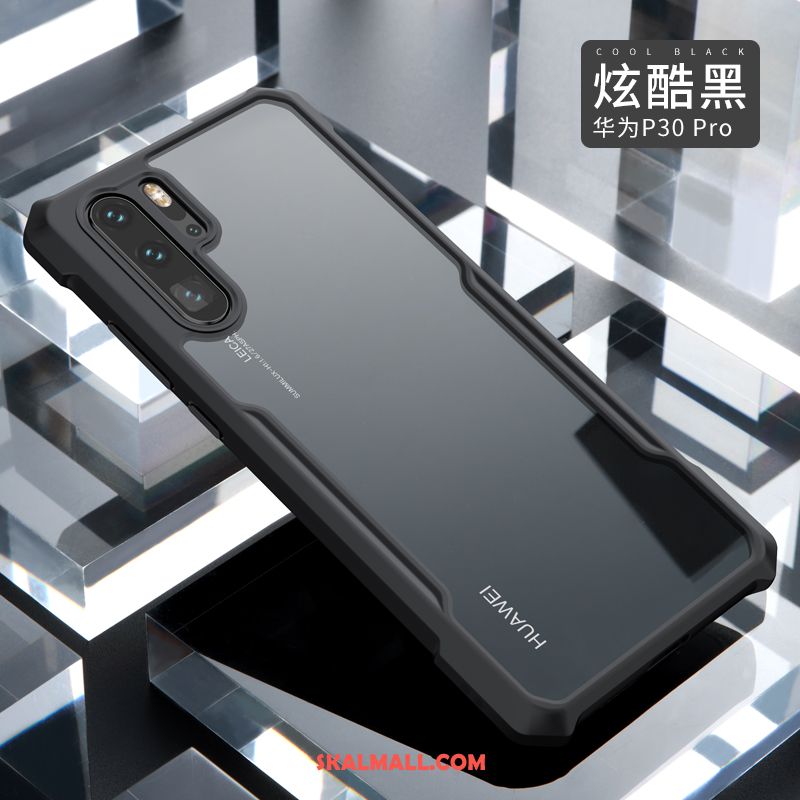 Huawei P30 Pro Skal Blå Mobil Telefon Skydd Trend Varumärke Transparent Fodral Köpa