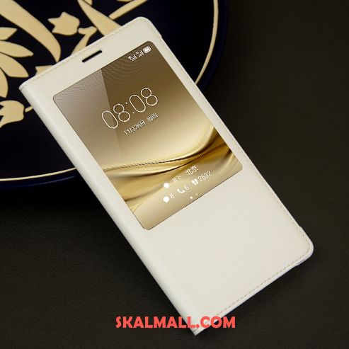 Huawei P30 Pro Skal Härdning Täcka Dvala Rosa Guld Läderfodral Billiga