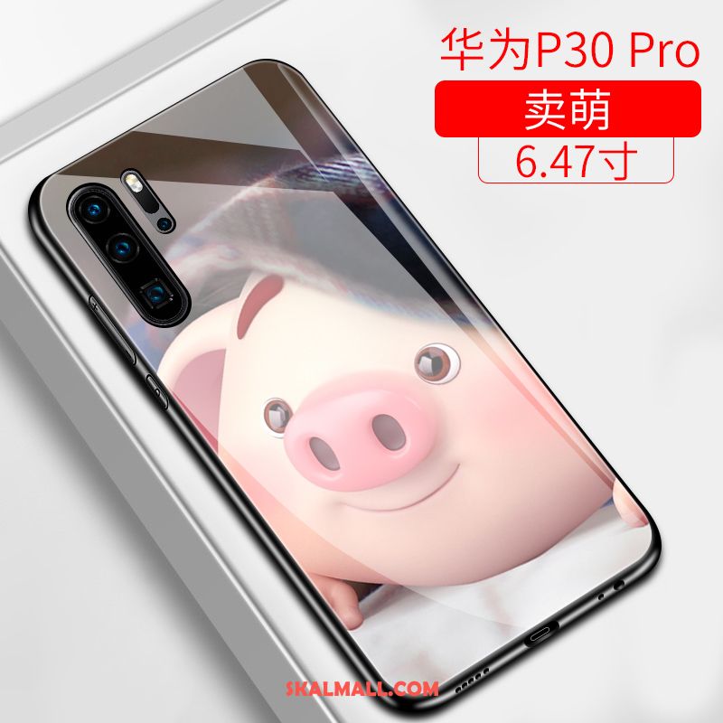 Huawei P30 Pro Skal Hård Trend Varumärke Personlighet Kreativa Glas Köpa