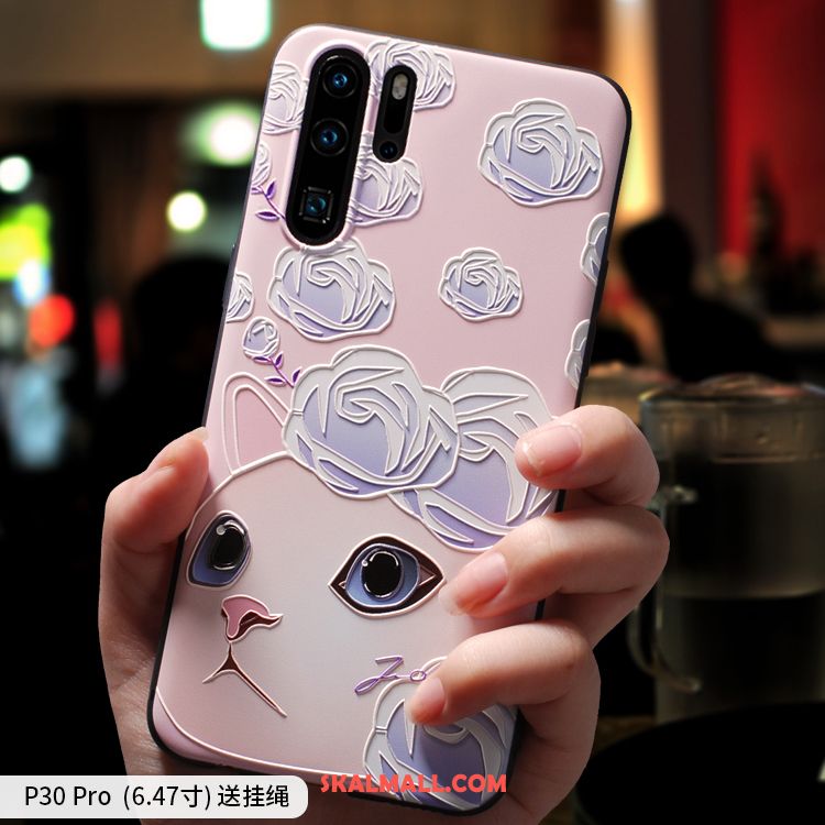 Huawei P30 Pro Skal Mobil Telefon Fallskydd Personlighet All Inclusive Tecknat Till Salu