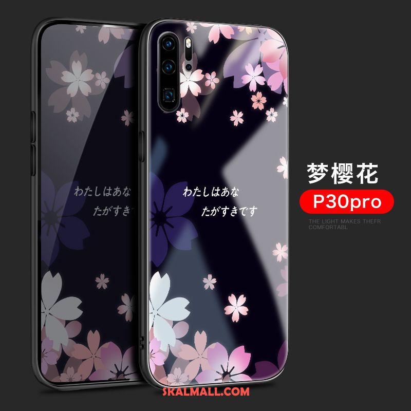 Huawei P30 Pro Skal Mobil Telefon Glas Trend Varumärke Ljus Slim Billig