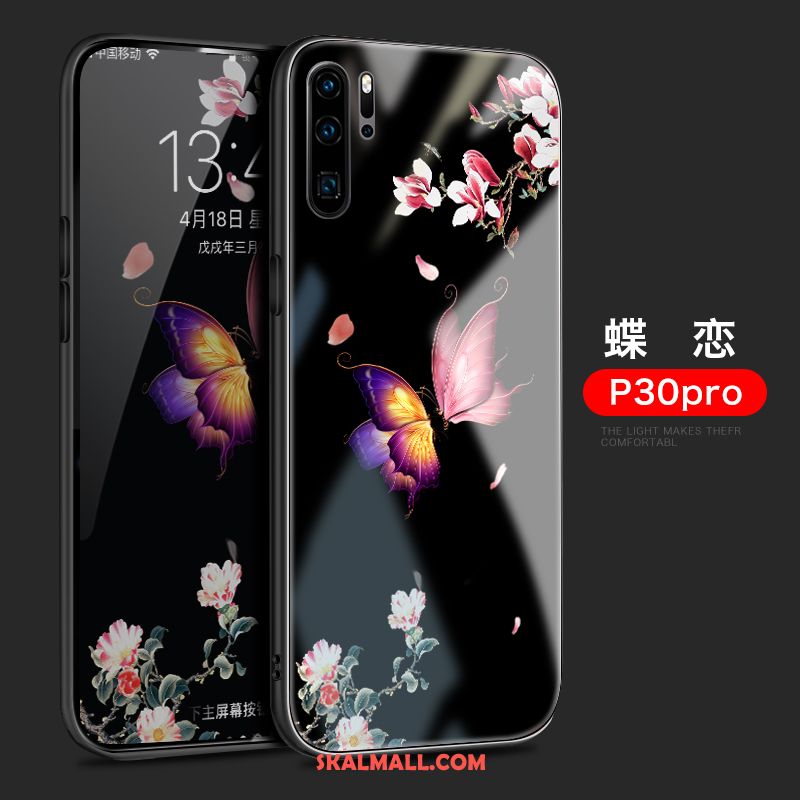 Huawei P30 Pro Skal Mobil Telefon Glas Trend Varumärke Ljus Slim Billig