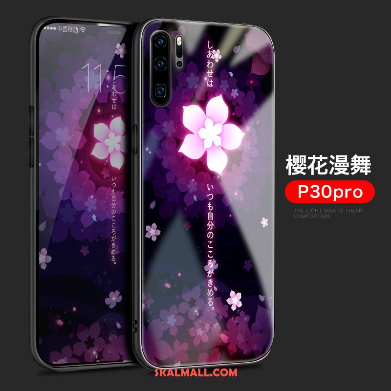 Huawei P30 Pro Skal Mobil Telefon Glas Trend Varumärke Ljus Slim Billig