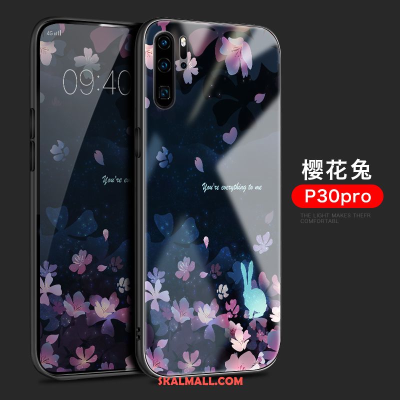 Huawei P30 Pro Skal Mobil Telefon Glas Trend Varumärke Ljus Slim Billig