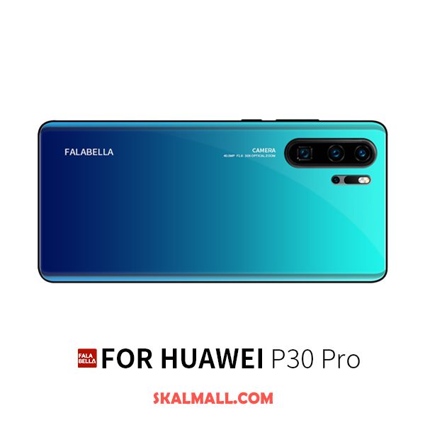 Huawei P30 Pro Skal Mobil Telefon Kreativa Fallskydd Glas Trend Billig