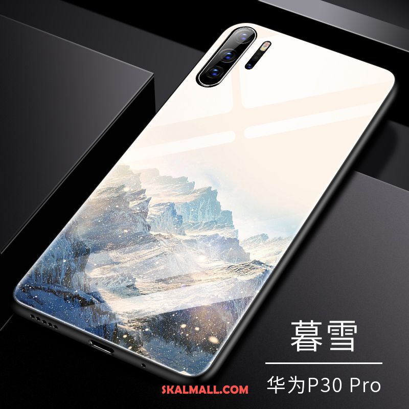 Huawei P30 Pro Skal Mobil Telefon Personlighet Skärmskydd Film Mjuk Glas Fodral Rea