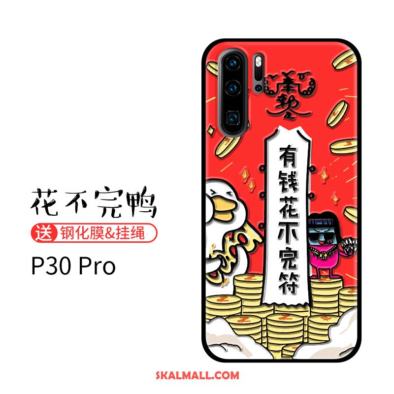Huawei P30 Pro Skal Mobil Telefon Trend Varumärke Personlighet Rosa Nubuck Fodral Köpa