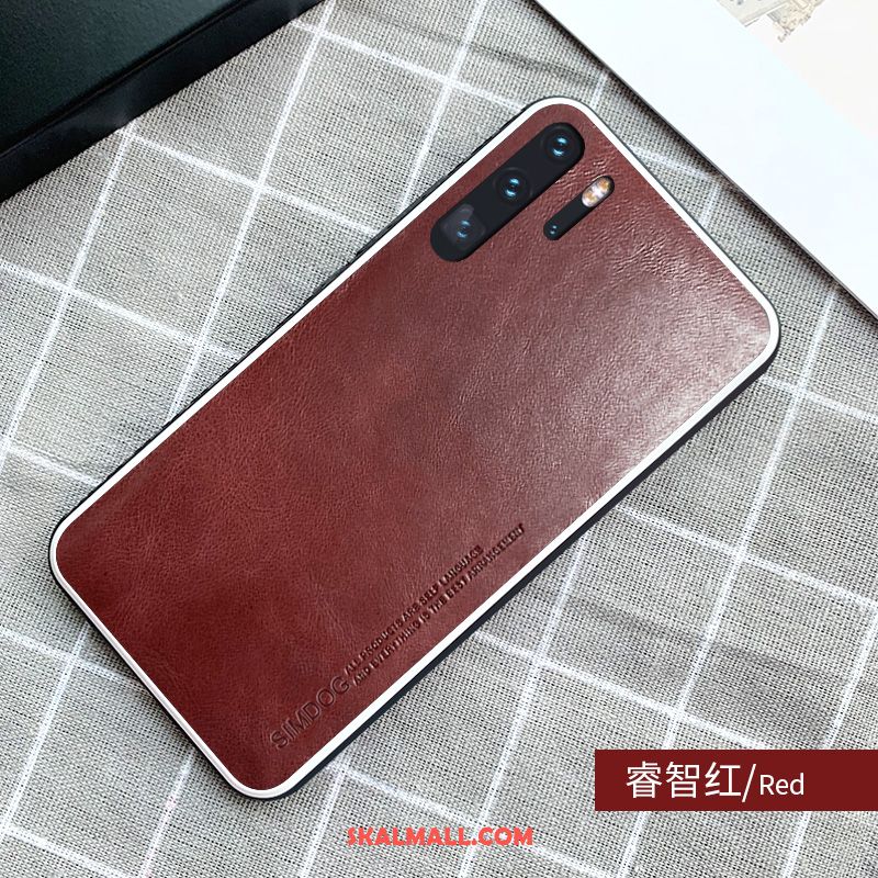 Huawei P30 Pro Skal Net Red Fallskydd Slim Business Ny Online