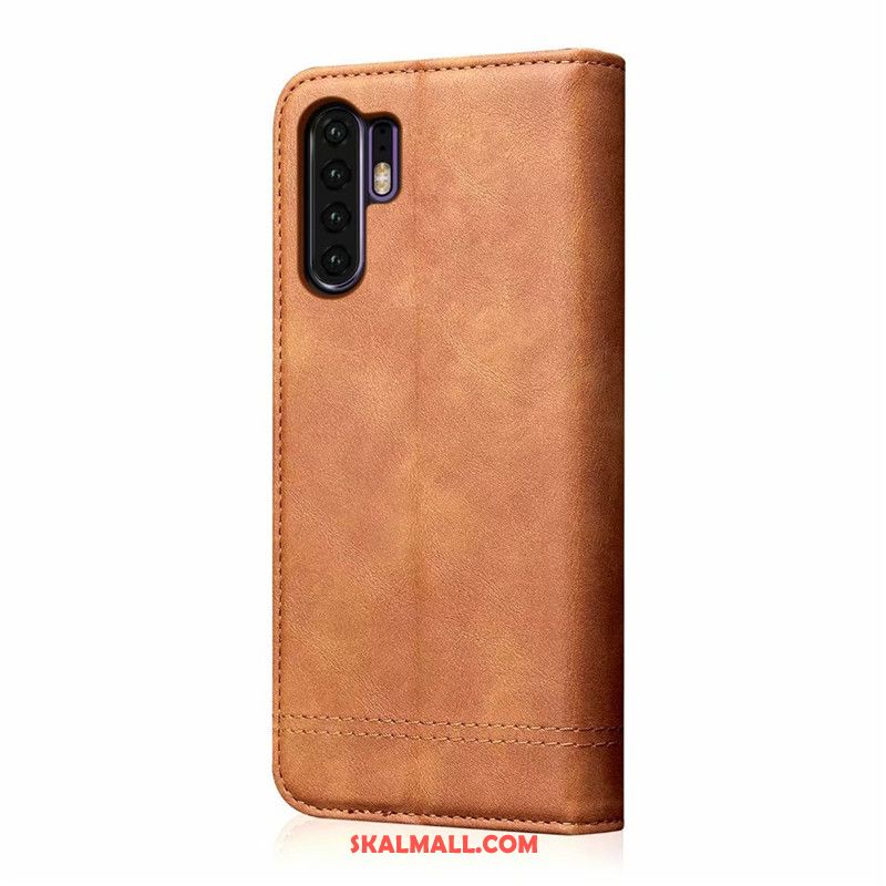 Huawei P30 Pro Skal Ny Mobil Telefon Mjuk Läderfodral Skydd Billig