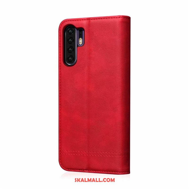 Huawei P30 Pro Skal Ny Mobil Telefon Mjuk Läderfodral Skydd Billig