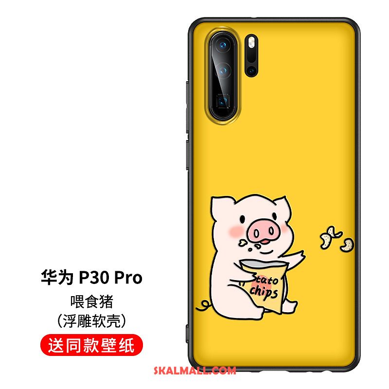 Huawei P30 Pro Skal Personlighet Tecknat Skydd Kreativa Mobil Telefon Fodral Butik