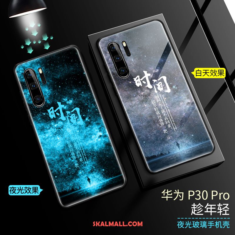 Huawei P30 Pro Skal Slim Lysande Trend Varumärke Skydd Mobil Telefon Köpa