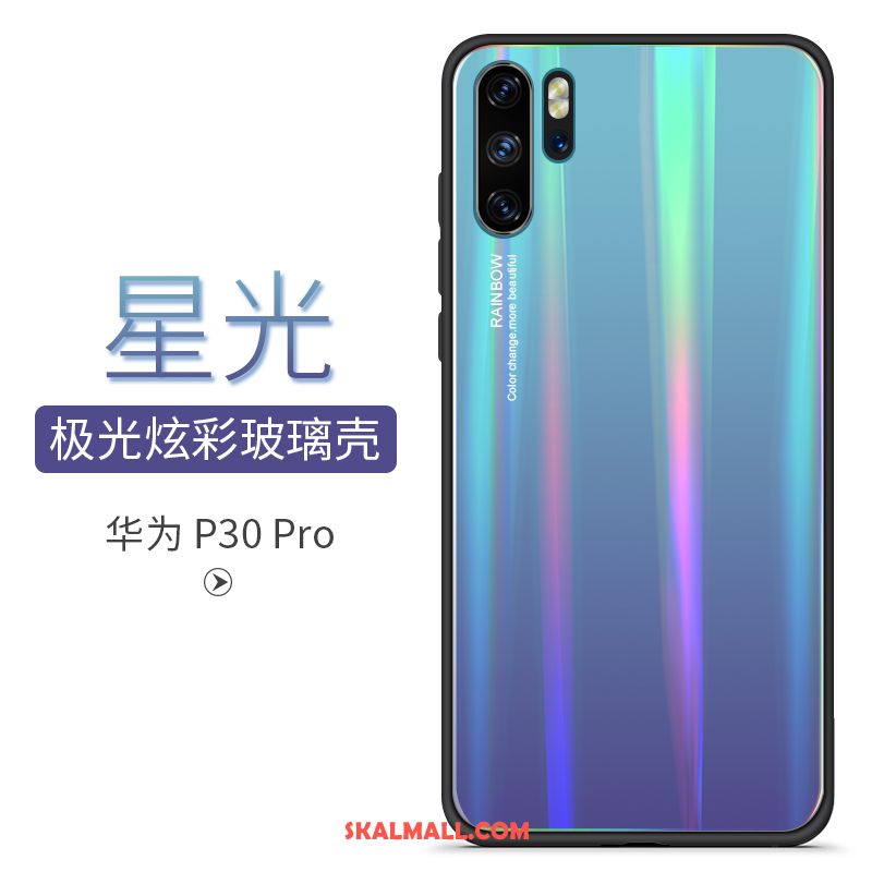 Huawei P30 Pro Skal Spegel Färg Slim Trend Varumärke Skydd På Nätet