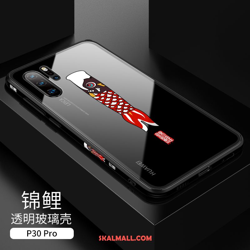 Huawei P30 Pro Skal Transparent Fallskydd Ny Mobil Telefon Kinesisk Stil Rea