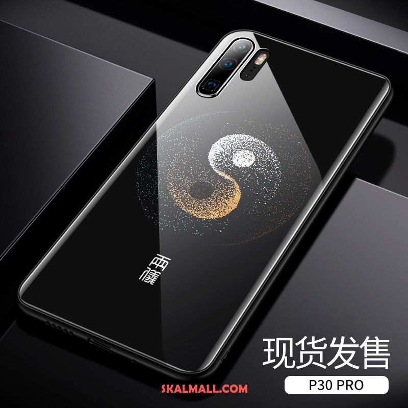Huawei P30 Pro Skal Trend Spegel Mobil Telefon Kinesisk Stil Skydd På Nätet
