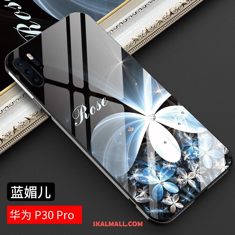 Huawei P30 Pro Skal Trend Varumärke Spegel Slim Fallskydd Ny Köpa