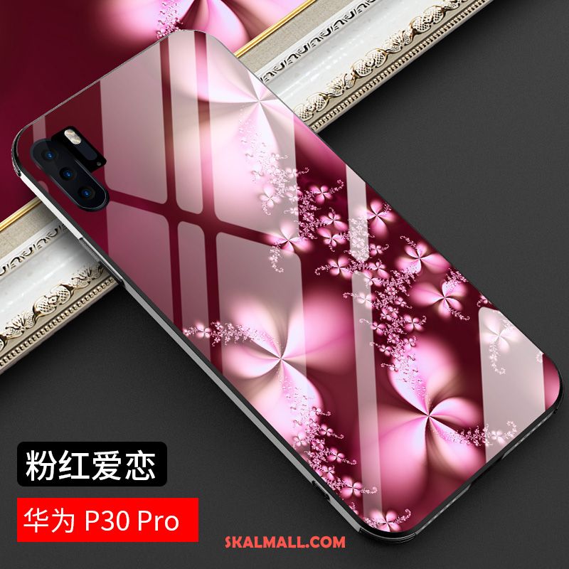 Huawei P30 Pro Skal Trend Varumärke Spegel Slim Fallskydd Ny Köpa