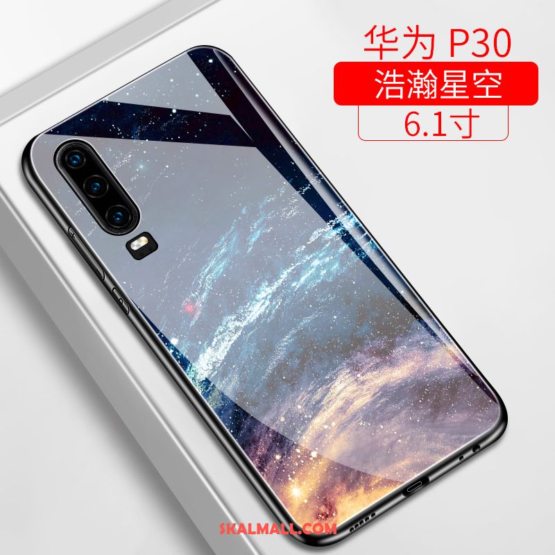 Huawei P30 Skal All Inclusive Stjärna Slim Mobil Telefon Purpur Billigt