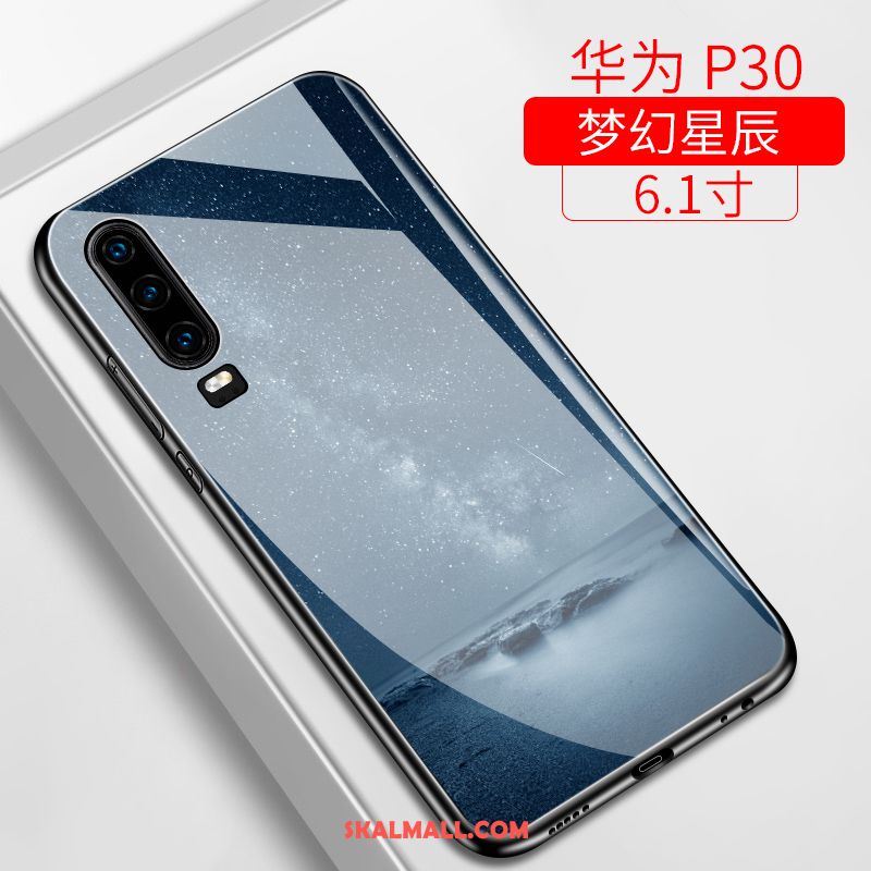 Huawei P30 Skal All Inclusive Stjärna Slim Mobil Telefon Purpur Billigt