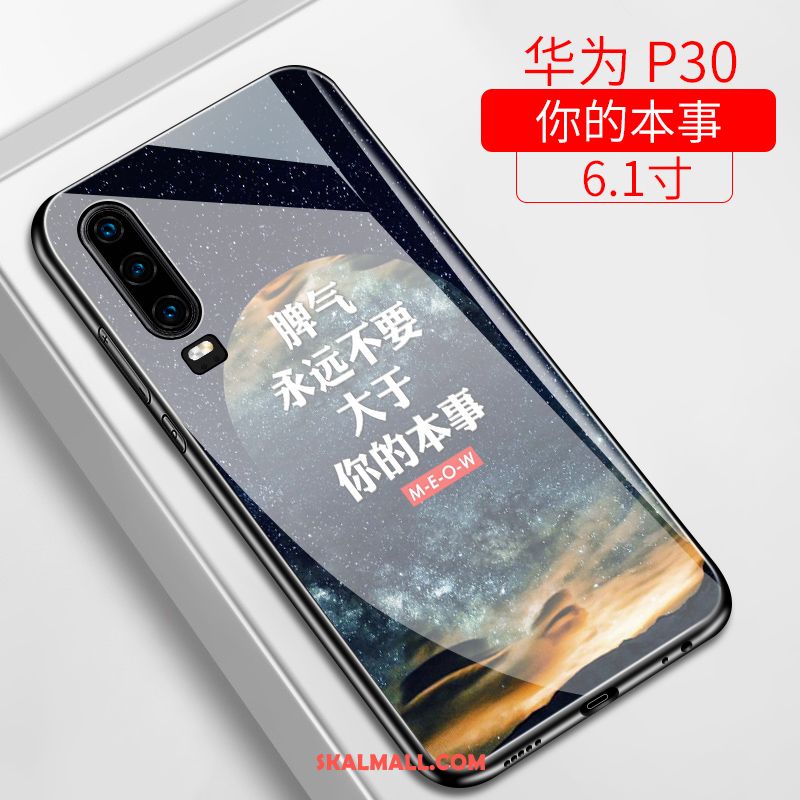 Huawei P30 Skal All Inclusive Stjärna Slim Mobil Telefon Purpur Billigt