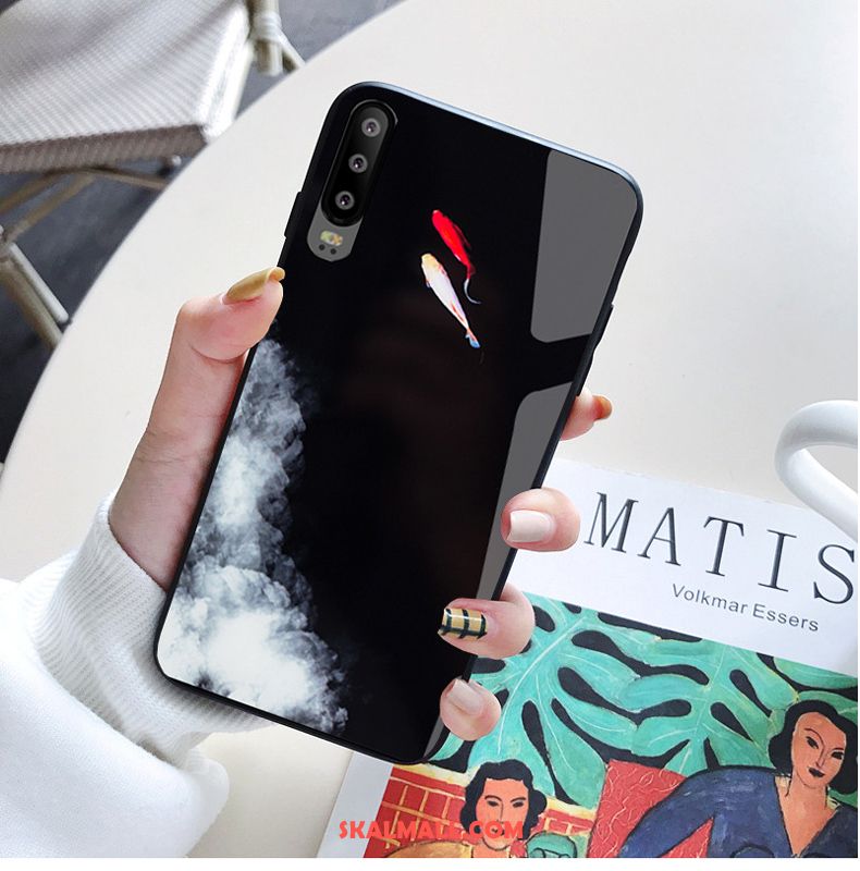 Huawei P30 Skal Mobil Telefon Net Red Spegel Grön Skydd Fodral Till Salu