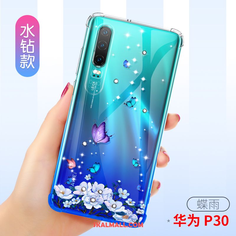 Huawei P30 Skal Mobil Telefon Transparent Slim All Inclusive Fallskydd Fodral På Nätet