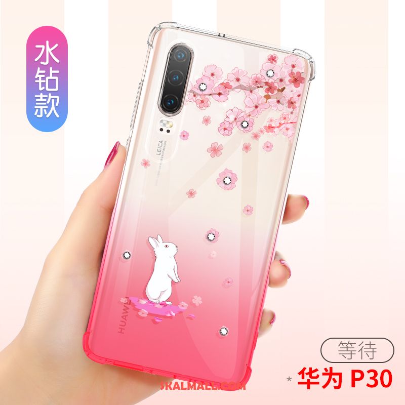 Huawei P30 Skal Mobil Telefon Transparent Slim All Inclusive Fallskydd Fodral På Nätet