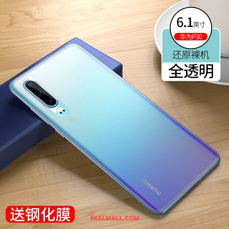 Huawei P30 Skal Personlighet Fallskydd Slim Net Red Silikon Billig