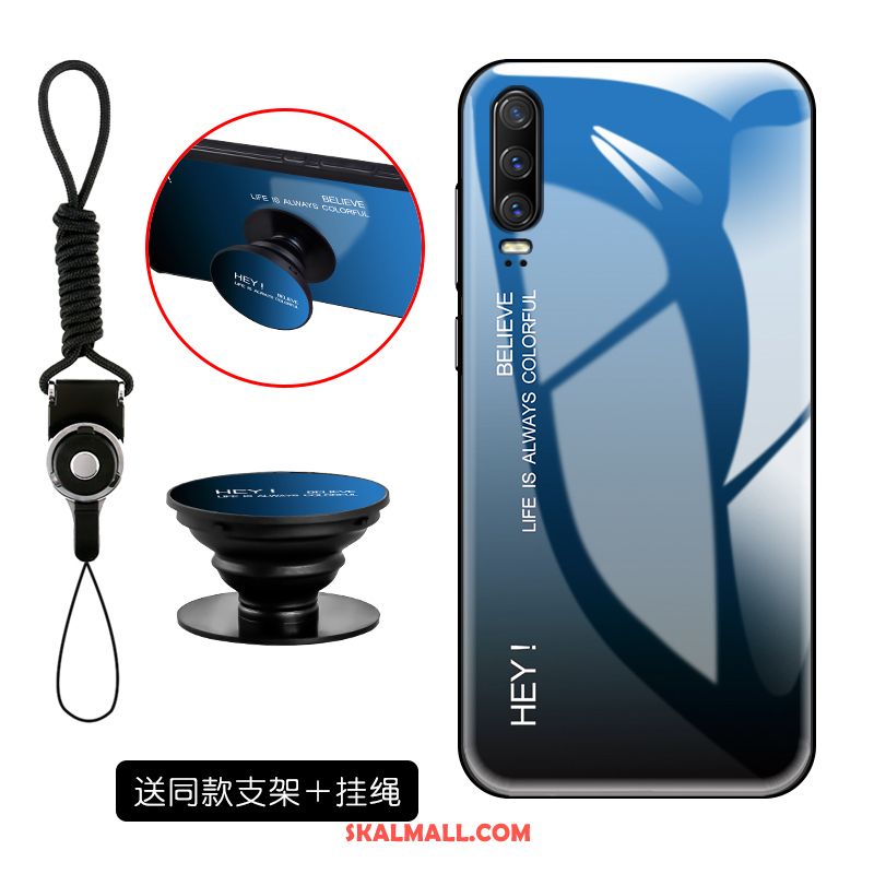 Huawei P30 Skal Purpur Personlighet Trend Mode Spegel Online