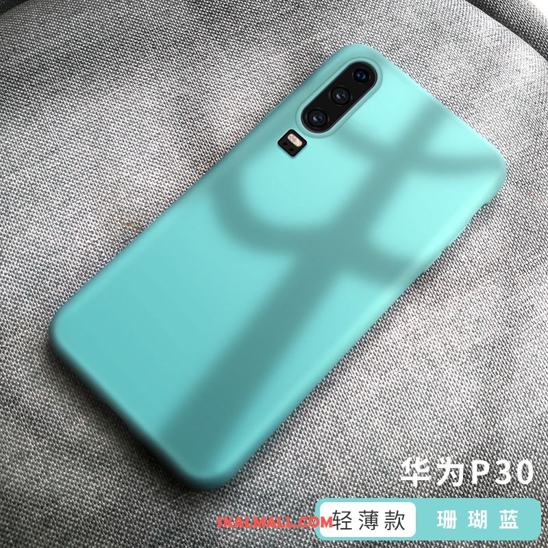 Huawei P30 Skal Röd Kreativa Fallskydd Enkel Slim På Nätet