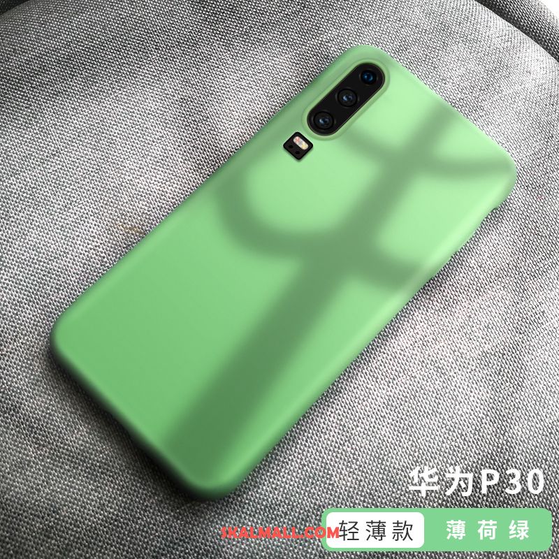 Huawei P30 Skal Röd Kreativa Fallskydd Enkel Slim På Nätet