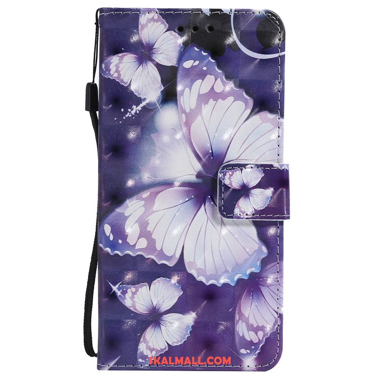 Huawei P30 Skal Skydd Fallskydd Mjuk Läderfodral Vit Butik