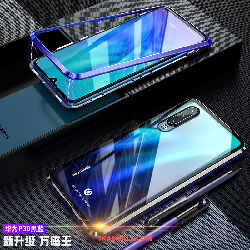 Huawei P30 Skal Skydd Purpur Glas Mobil Telefon All Inclusive Billigt